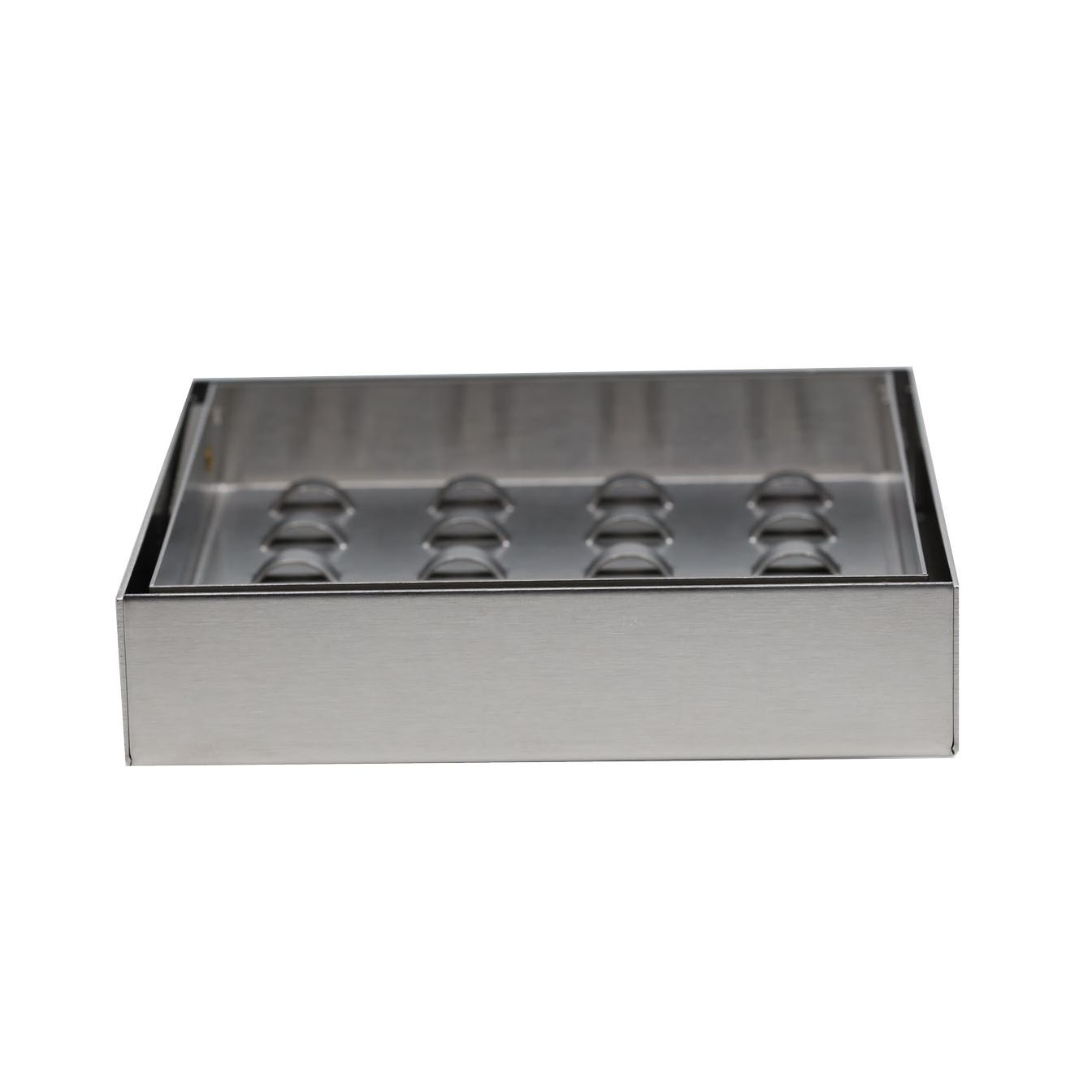 Buy Floor Drain - Stainless Steel - Recessed 6"X 6" Online | Construction Finishes | Qetaat.com